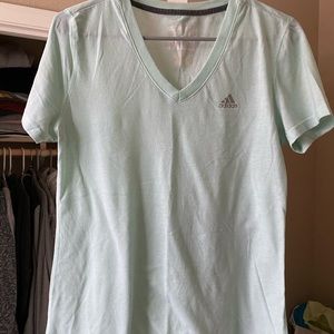 Adidas Mint Ultimate Tee Workout Top (Women)